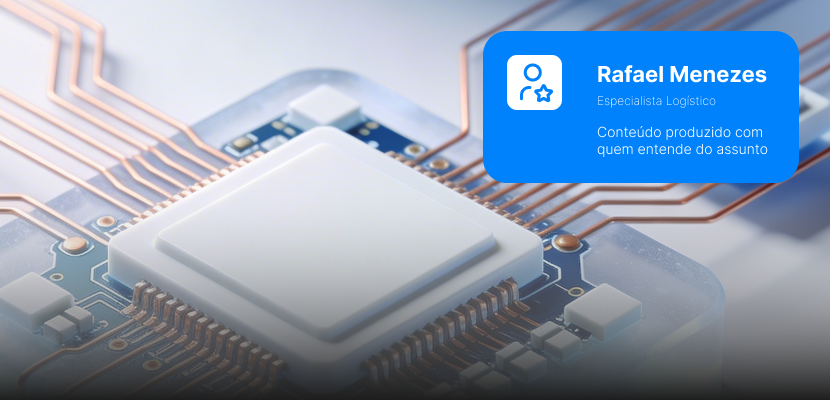 Placa de circuito impresso utilizada na fabricação de dispositivos médicos da Micromed